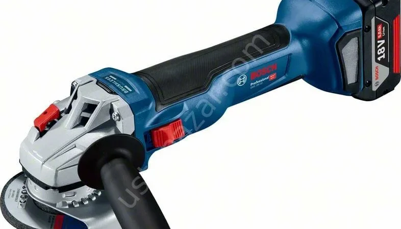 Bosch GWS 18V-10 Çift Akülü 5 Ah Taşlama Makinesi