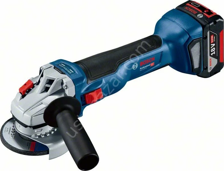 Bosch GWS 18V-10 Çift Akülü 5 Ah Taşlama Makinesi