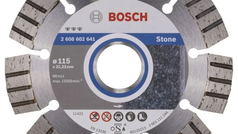 Bosch – Best Serisi Taş İçin Elmas Kesme Diski 115 mm