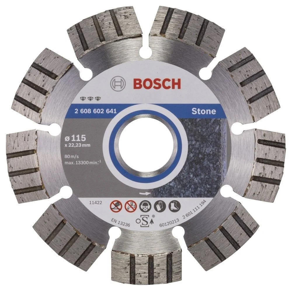 Bosch – Best Serisi Taş İçin Elmas Kesme Diski 115 mm