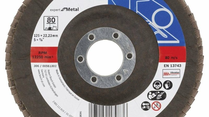 Bosch – 125 mm 80 Kum Expert Serisi Metal Flap Disk