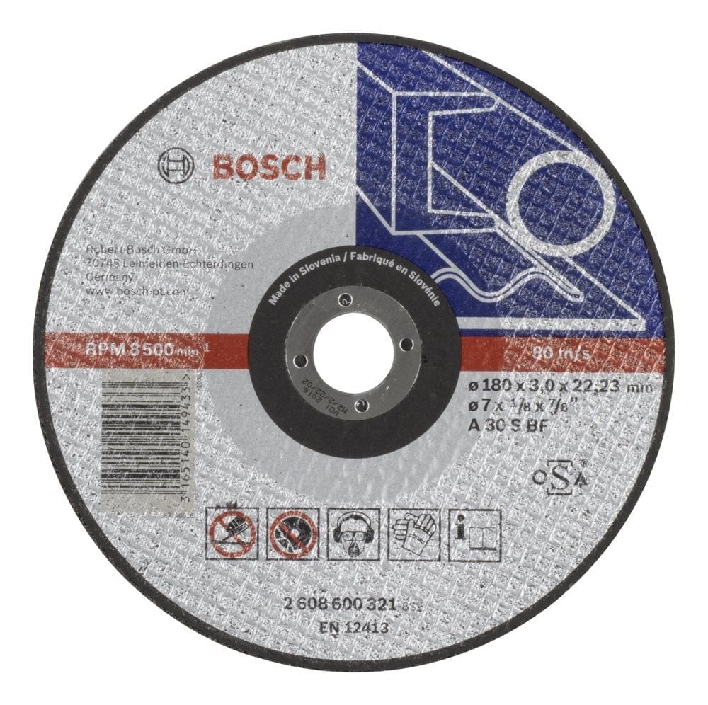 Bosch – 180*3,0 mm Expert Serisi Düz Metal Kesme Diski (Taş)