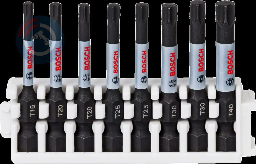 Bosch – Impact Control Serisi Vidalama Ucu 8’li T15/T20x2/T25x2/T30x2/T40 *50mm