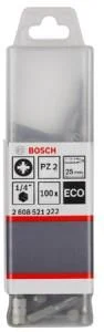 Bosch – Eco PZ2 Vidalama Ucu 25mm 100’lü 2608521222